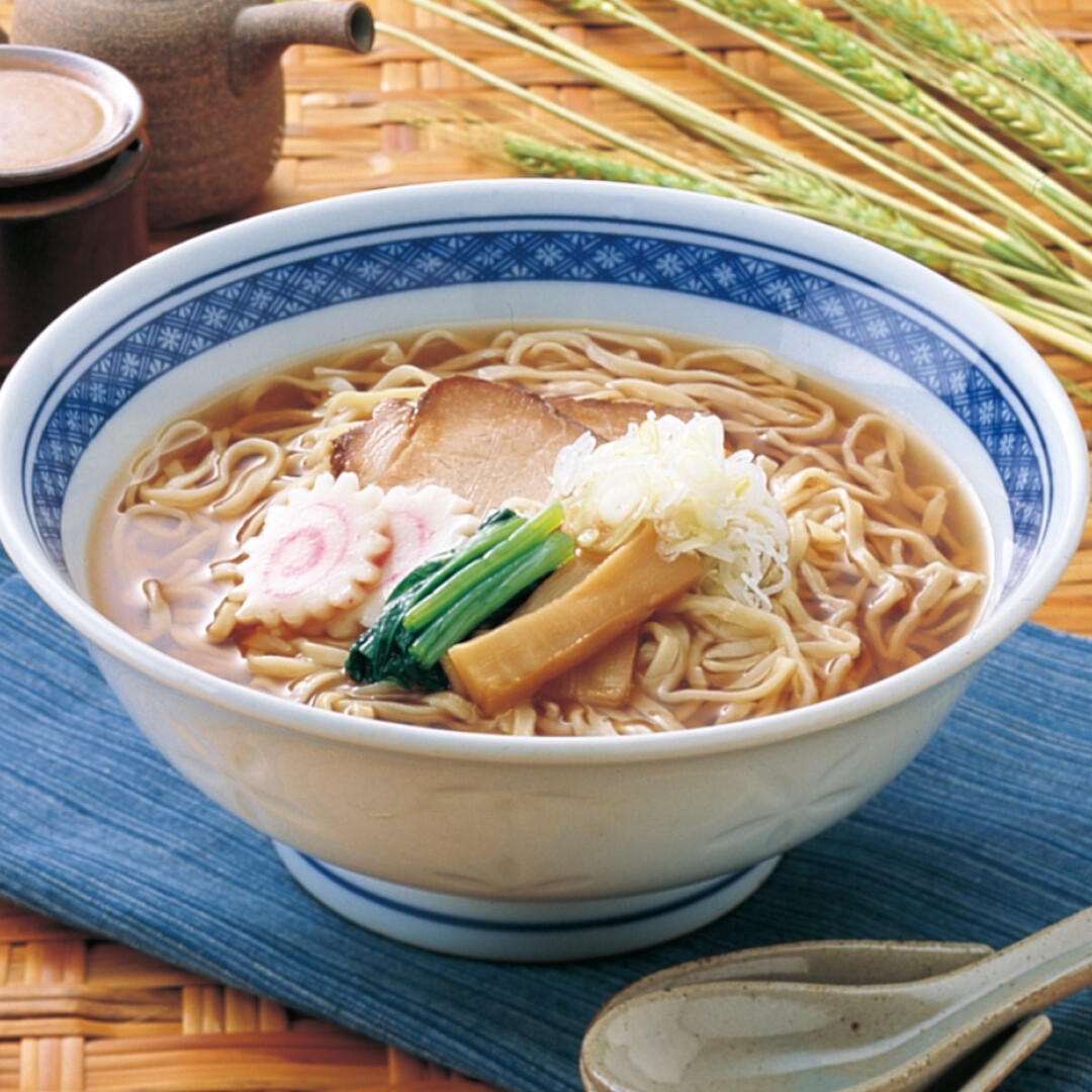 喜多方“生"ラーメン 生麺 120g×12食 醤油スープ付
