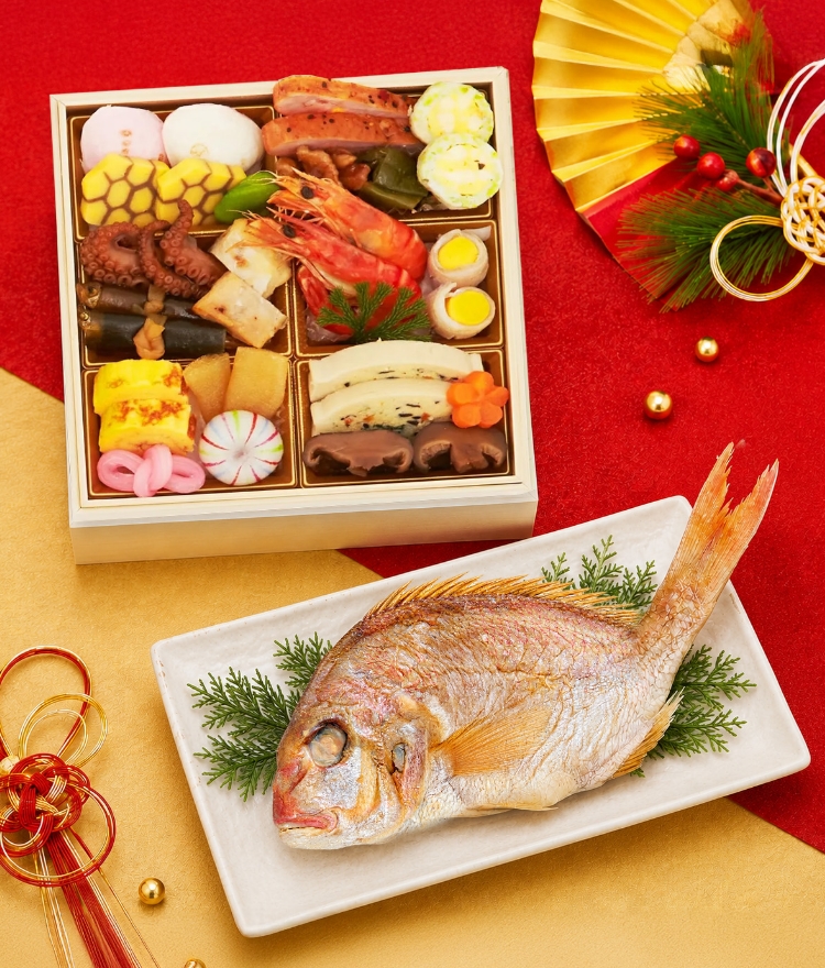 プレミアム和風おせち 奏 (鯛・かつおだしセット)
